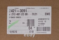 Mercedes-benz Amg 20 Turbine Style Alloy Wheels Set Of X2 (a21340122007x21)