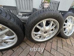 Mini Cooper R50 16 Inch Alloy Wheels And Tyres Style88 195-55-16 With Goodyears