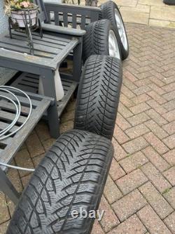 Mini Cooper R50 16 Inch Alloy Wheels And Tyres Style88 195-55-16 With Goodyears