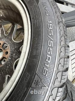 Mini Cooper R50 16 Inch Alloy Wheels And Tyres Style88 195-55-16 With Goodyears