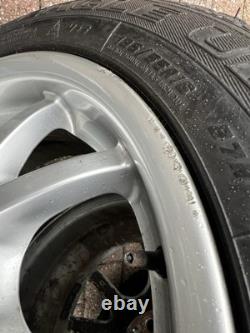 Mini Cooper R50 16 Inch Alloy Wheels And Tyres Style88 195-55-16 With Goodyears