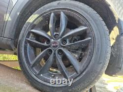 Mini R60 R61 7jx17 Inch Grey Double Spoke 124 Style Alloy Wheels & Tyres 9804371