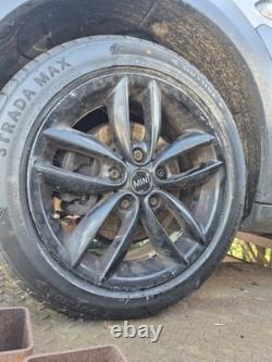 Mini R60 R61 7jx17 Inch Grey Double Spoke 124 Style Alloy Wheels & Tyres 9804371