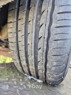 Mini R60 R61 7jx17 Inch Grey Double Spoke 124 Style Alloy Wheels & Tyres 9804371