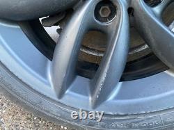 Mini R60 R61 7jx17 Inch Grey Double Spoke 124 Style Alloy Wheels & Tyres 9804371