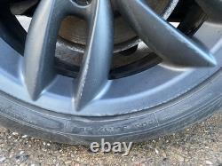 Mini R60 R61 7jx17 Inch Grey Double Spoke 124 Style Alloy Wheels & Tyres 9804371
