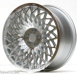 Mt10 Ul25 17 7.5 Et35 Golf V Silver Machine Alloy Wheels Wci Style Y2971