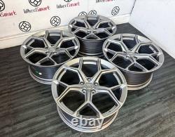 NEW 18 AD RSV6 STYLE ALLOY WHEELS 5 x 112 A1 A3 A4 Q2