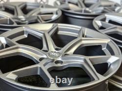 NEW 18 AD RSV6 STYLE ALLOY WHEELS 5 x 112 A1 A3 A4 Q2