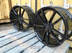 NEW 18 Black Pretoria style Alloy Wheels fit Audi A3 S3 5x112