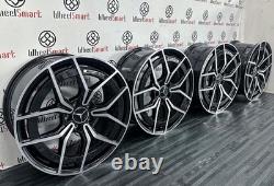 NEW 19 MB E45 AMG STYLE ALLOY WHEELS -5x112 BLACK DIAMOND CUT FITS MERCEDES