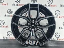 NEW 19 MB E45 AMG STYLE ALLOY WHEELS -5x112 BLACK DIAMOND CUT FITS MERCEDES