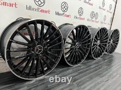 NEW 19 MB STYLE ALLOY WHEELS- 5x112 -GLOSS BLACK FITS MERCEDES