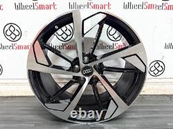 NEW 20 AD STYLE ALLOY WHEELS 5 x 112 BLACK & DIAMOND CUT A5 A6 A7 A8 Q3