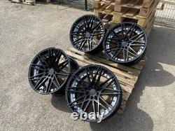 NEW 20 BMW 666M Style Alloy Wheels Staggered Fits BMW 3 4 5 6 Series