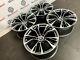 New 22 Bmw X5/x6m Style Alloy Wheels 5 X 120 Grey/diamond Cut