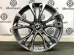 NEW 22 BMW X5/X6M STYLE ALLOY WHEELS 5 x 120 GREY/DIAMOND CUT