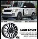 New 22 Range Rover Turbine Style Alloy Wheels 5x120 Gloss Black Diamond Cut