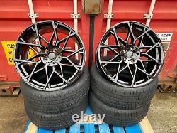 NEW 4x 20 BMW ALLOY WHEELS COMPETITION STYLE 5x112 825M G20 G21 G22 G23 + TYRES