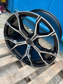 NEW 4x 20 BMW STYLE ALLOY WHEELS X5 X6 X7 F15 F16 5x120 M SPORT