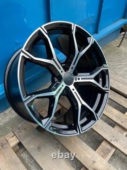 NEW 4x 20 BMW STYLE ALLOY WHEELS X5 X6 X7 F15 F16 5x120 M SPORT