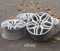 NEW 4x 20 RANGE ROVER STYLE ALLOY WHEELS 5x108 SILVER EVOQUE