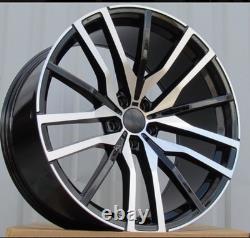 NEW 4x 22 BMW STYLE ALLOY WHEELS X5 X6 X7 F15 F16 5x120 M SPORT 724M