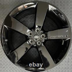 NEW 4x 22 LAND ROVER DEFENDER STYLE ALLOY WHEELS 5x120 BLACK 90 110