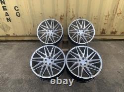 NEW 4x 22 RANGE ROVER SPORT STYLE ALLOY WHEELS VELAR 5x108 5x120 HYPERSILVER