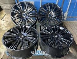 NEW 4x 22 RANGE ROVER STYLE ALLOY WHEELS VOUGE SPORT 5x120 L405 X4 TYRES