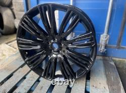 NEW 4x 22 RANGE ROVER STYLE ALLOY WHEELS VOUGE SPORT 5x120 L405 X4 TYRES