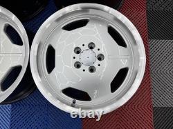 New 17 Am Aero Monoblock Style Alloy Wheels Mercedes Sl C E Class Amg 5x112