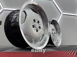 New 17 Am Aero Monoblock Style Alloy Wheels Mercedes Sl C E Class Amg 5x112
