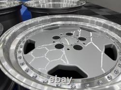 New 17 Am Performa Monoblock Style Alloy Wheels Mercedes Sl C E Class Amg 5x112