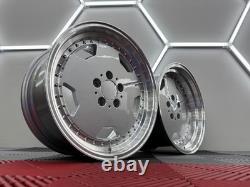 New 17 Am Performa Monoblock Style Alloy Wheels Mercedes Sl C E Class Amg 5x112