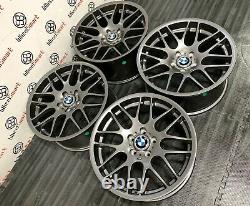 New 19 Bmw Csl Style Alloy Wheels 5 X 120 Matt Grey
