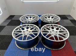 New 19 Csl Style Alloy Wheels Bmw 5x120 E46 M3 Csl Z4m Et27 Rear