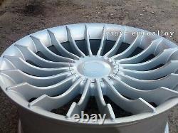 New 20 inch 5x120 ALPINA style SILVER Alloy wheels for BMW E60 E63 E39 Concave