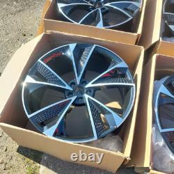 New 22 X 9.5j Audi Vorsprung Style Alloy Wheels A7 A8 Q7 Q8 5 X 112 Vw Vag Etc