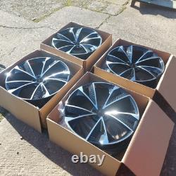 New 22 X 9.5j Audi Vorsprung Style Alloy Wheels A7 A8 Q7 Q8 5 X 112 Vw Vag Etc