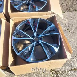 New 22 X 9.5j Audi Vorsprung Style Alloy Wheels A7 A8 Q7 Q8 5 X 112 Vw Vag Etc