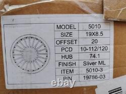 New Alpina Style BMW 19 Alloy Wheels 112/120PCD 8.5/10J + TPMS