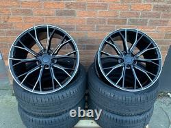 New Bmw 669m Style 20 Inch Alloy Wheels + TYRES Staggered x4 5x112 Fits G20
