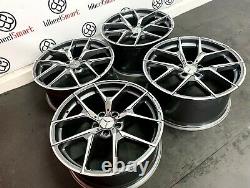 New Mercedes 20 Amg 507 Style Alloy Wheels 5 X 112 Grey/ Diamond Finish