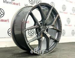 New Mercedes 20 Amg 507 Style Alloy Wheels 5 X 112 Grey/ Diamond Finish