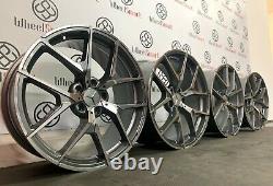 New Mercedes 20 Amg 507 Style Alloy Wheels 5 X 112 Grey/ Diamond Finish