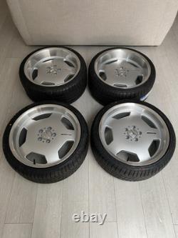 New Mercedes AMG 19 Inch Alloy Wheels & Tyres Monoblock Style Staggered 8.5/9.5