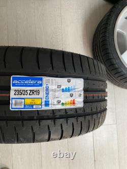 New Mercedes AMG 19 Inch Alloy Wheels & Tyres Monoblock Style Staggered 8.5/9.5