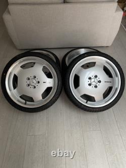 New Mercedes AMG 19 Inch Alloy Wheels & Tyres Monoblock Style Staggered 8.5/9.5