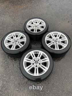 OEM Genuine 18 BMW 17 M Double-Spoke Style 194 alloy wheels with tyres 5x120
